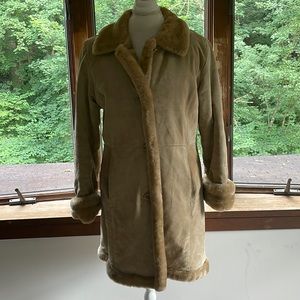 Vintage 90’s Charles Klein Suede Leather Jacket